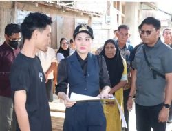 Gubernur Sherly Hadiri HUT GPM di Halsel Hingga Tinjau Program RTLH 