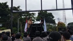 Massa Aksi BARAH Halsel Desak DPRD Bersikap Tegas Terkait sejumlah Kasus Daerah. 