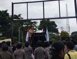 Massa Aksi BARAH Halsel Desak DPRD Bersikap Tegas Terkait sejumlah Kasus Daerah. 