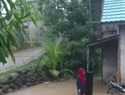 Banjir Masuk Pemukiman Warga, Desa Madapolo: Air Kali Meluap Setiap Musim Hujan.