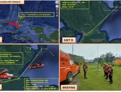 Hilang Saat Melaut: Nelayan Asal Manado, Sedang Dalam Pencarian Tim SAR Gabungan Di Halsel.