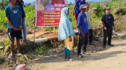 tuntut Hak Kebun 6,5 Hektare, Warga Soligi Palang Jalan, PT Harita Group Didesak Ganti Rugi.