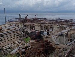 Sempat Mengalami Kendala Teknis, Pembangunan Pelabuhan Semut Tuwokona Ditargetkan Rampung Dalam Waktu 2 Bulan 