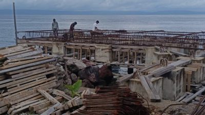Sempat Mengalami Kendala Teknis, Pembangunan Pelabuhan Semut Tuwokona Ditargetkan Rampung Dalam Waktu 2 Bulan 
