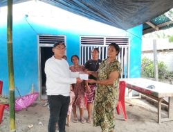 Wujud Kepedulian Terhadap Warga, PT IMM Salurkan Santunan Duka Bagi Keluarga Korban di Desa Yaba