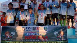 SSB Tomara Am Raih Gelar Juara di Festival Sepak Bola Anak Merdeka 