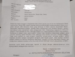 Seorang Warga di Desa Labuha Diduga Jadi Korban Pengeroyokan, Berujung Laporan Polisi 